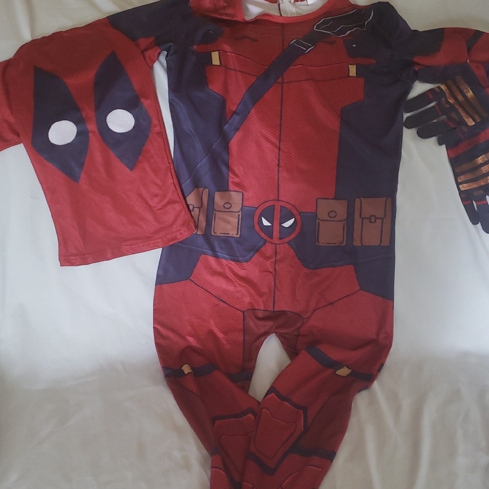 Heroic Red and Black Kids Costume